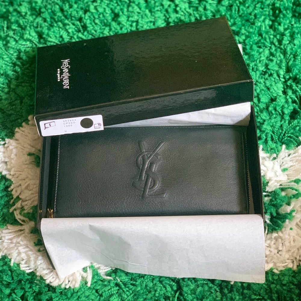 Saint Laurent Monogram zip-around Wallet